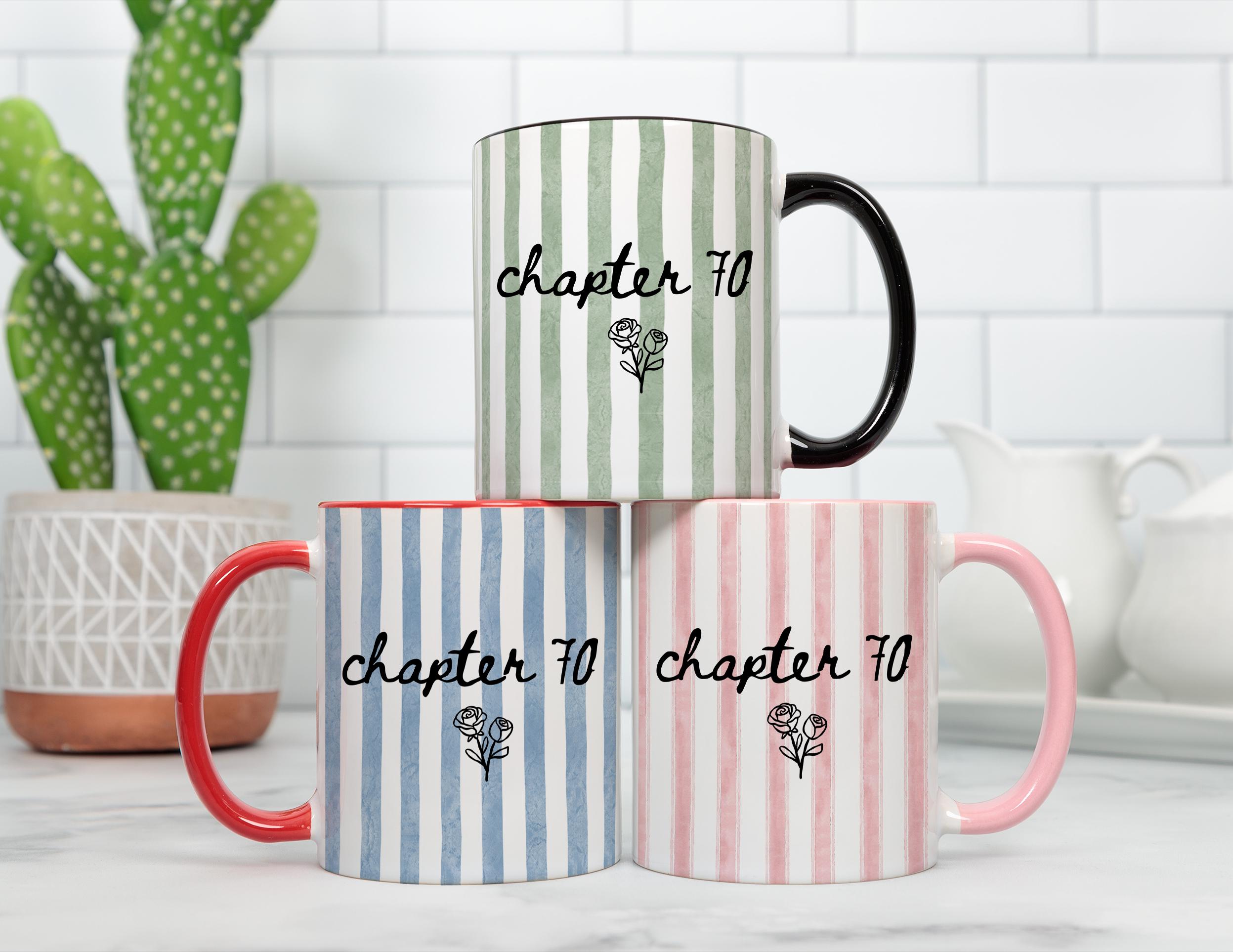 70 Birthday Mug, Custom 70th Birthday Gift, Personalized Chapter 70 Mug ...