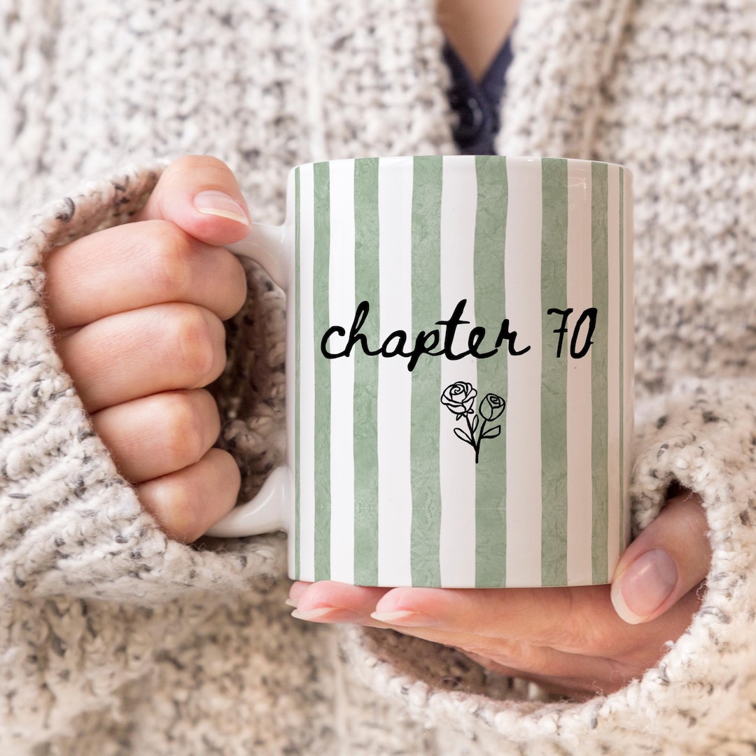 70 Birthday Mug, Custom 70th Birthday Gift, Personalized Chapter 70 Mug ...