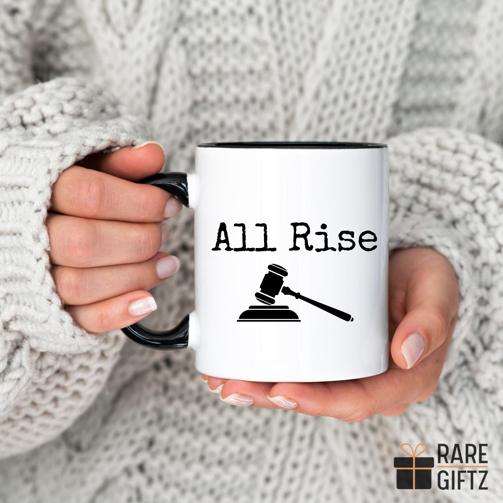Custom All Rise Judge Mug, Personalized All Rise Gift, Magistrate Mug ...