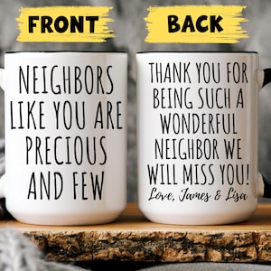 Awesome Neighbor Gift, Personalized Neighbor mug, Neighbor Appreciation Gift, Neighbor Goodbye, Neighbor Thank You, Neighbor Friends Gift