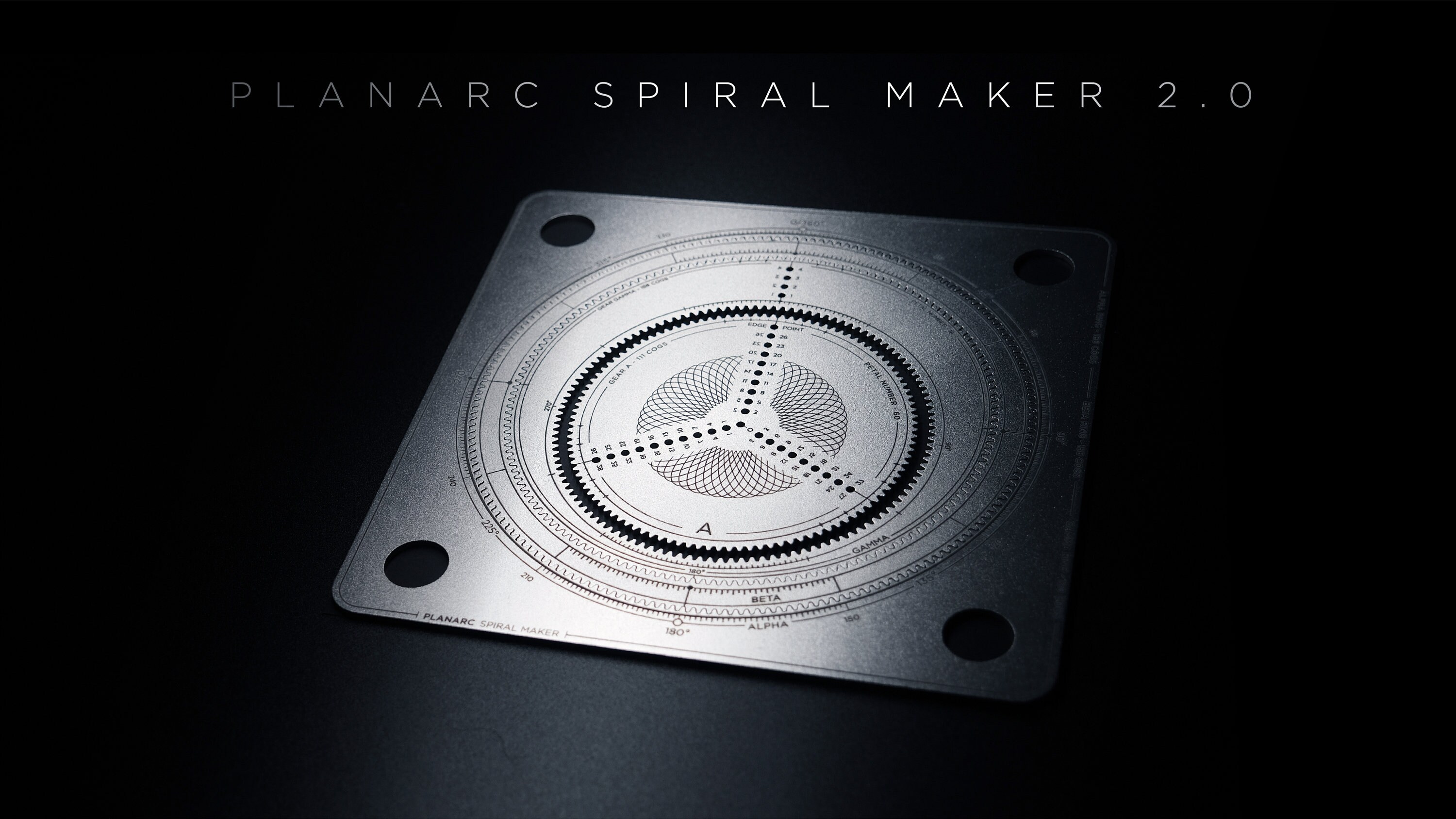 723N9レ 未使用 Planarc Spiral Maker 2.0 Professional Spirograph Drawing Toolset - PLANARC 2.0 Spiral