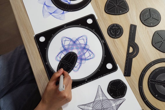 Professional Spirograph Drawing Toolset - PLANARC 2.0 Spiral