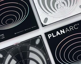 7-in-1 Big Metal Spirograph Drawing Toolset - PLANARC Metalmax - Etsy