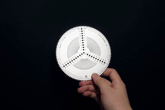 Professional Spirograph Drawing Toolset - PLANARC 2.0 Spiral
