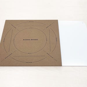 Magna-board, the iron drawing base for PLANARC METALMAX & 2.0 set