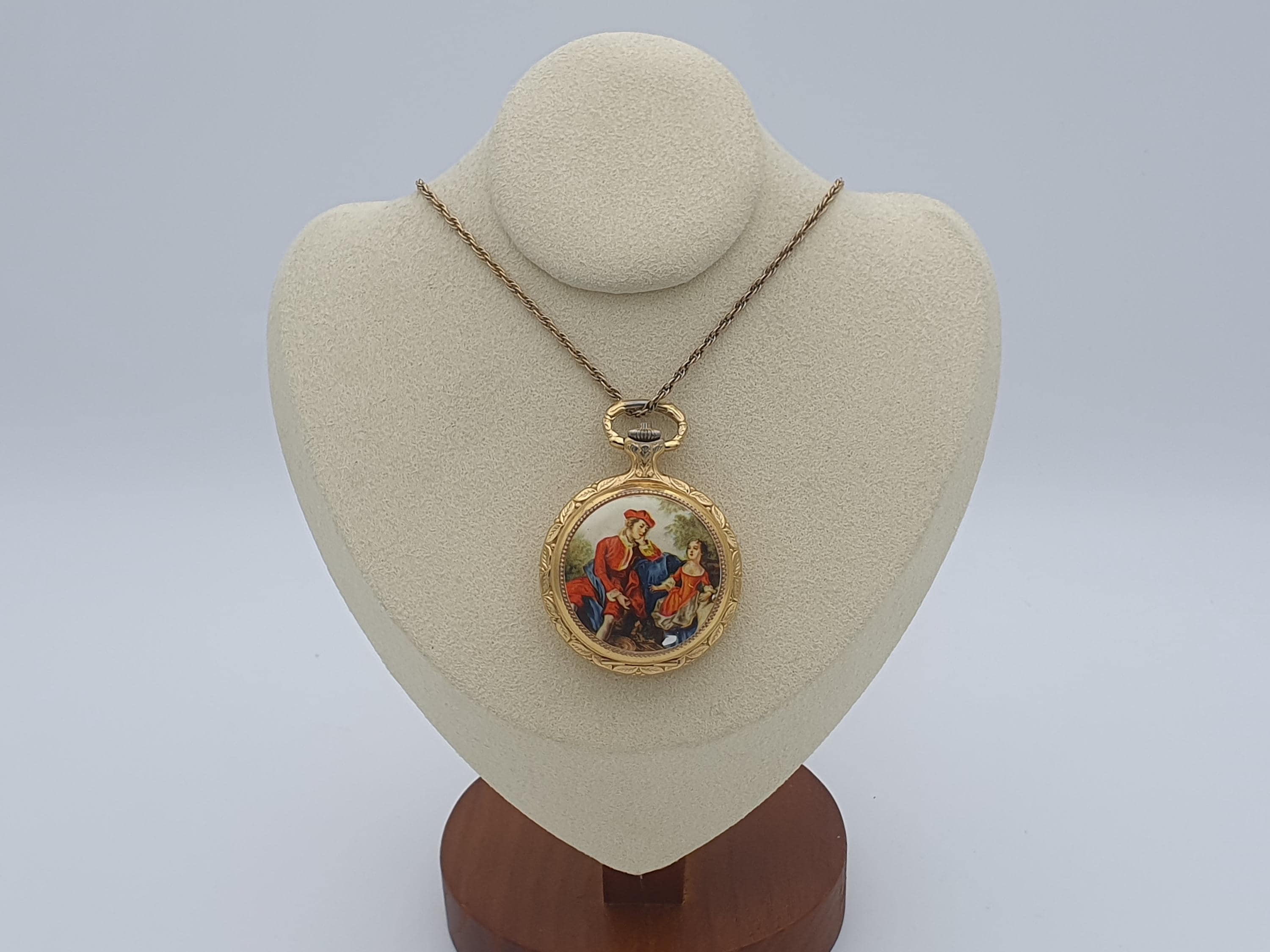 Vintage bucherer pendant watch - Etsy 日本