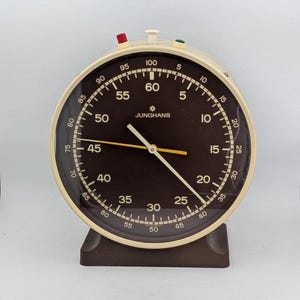 Junghans Lab Timer Stopwatch Tafelmodel jaren 70