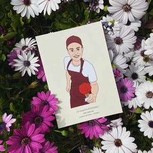 Carte postale Jean-Baptiste de la Gelateria Del Porto - Antibes