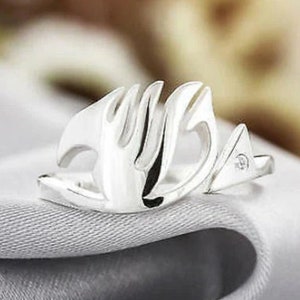 Anime Fairy Tail Ring, Gray Ring, Anime Jewelry, Anime Cosplay, 925 Sterling Silver Ring, Dainty Ring, Delicate Ring, Cosplay Jewelry, Gift