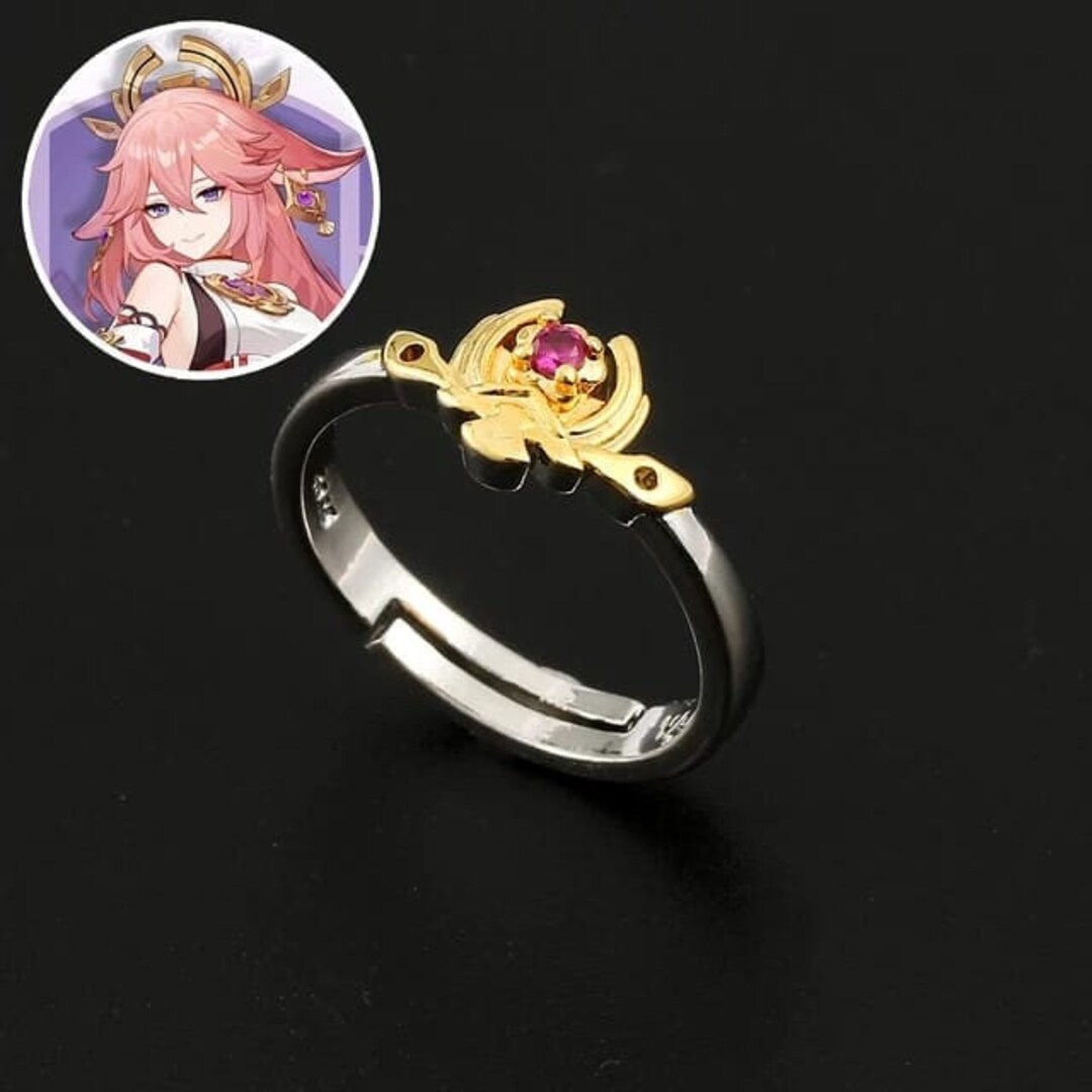 Anime Ring, Video Game Ring, RPG Ring, Video Game, Ring, 925 Sterling