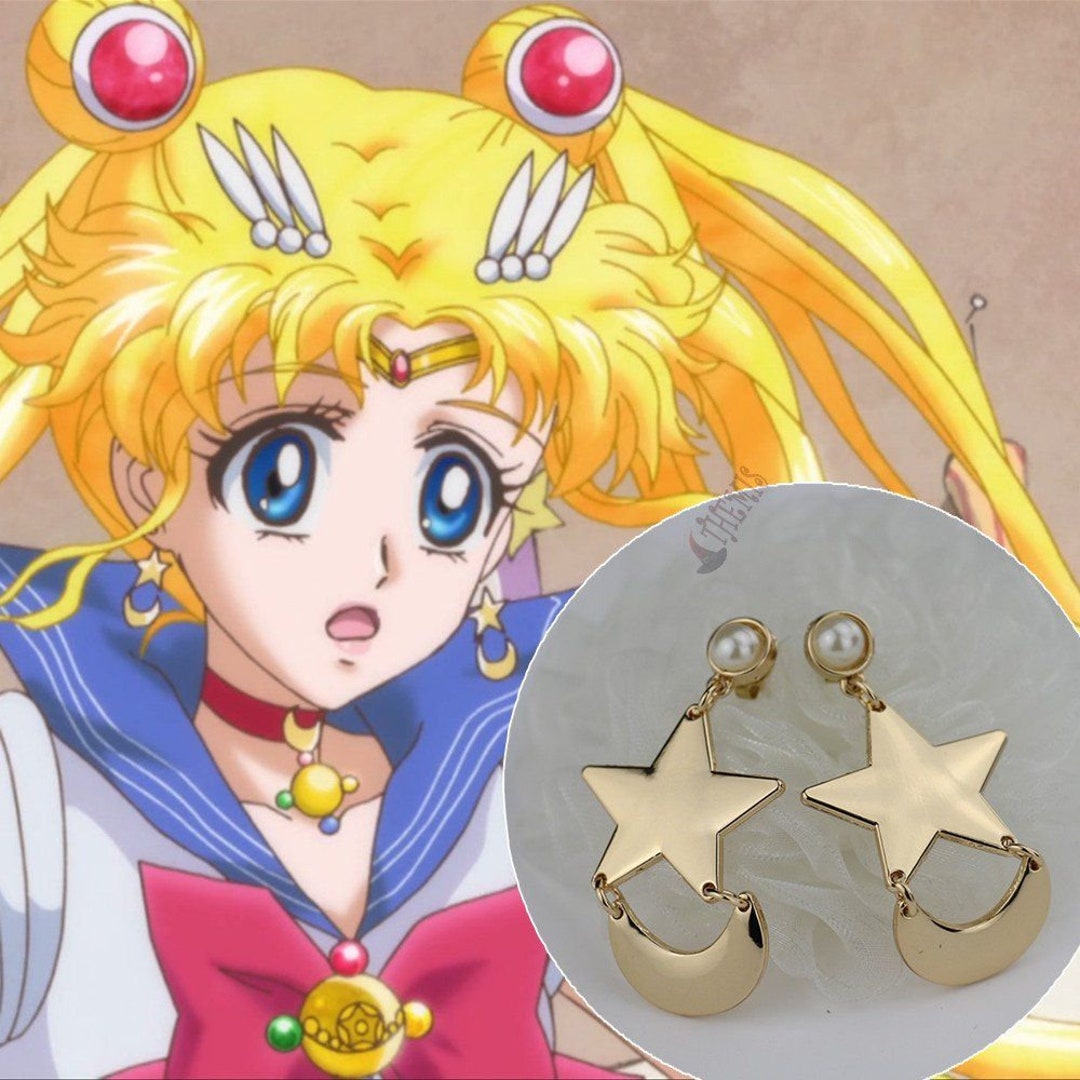 Sailor Anime Jewelry Earrings Moon Girl Cosplay Earrings Moon Anime  Gifts For Girls (ER-Sailor): Clothing, Shoes & Jewelry
