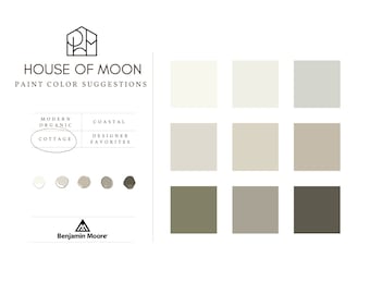 Tavolozza di colori Cottage - Benjamin Moore - SEMPLICE