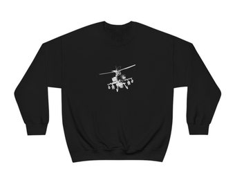 US ARMY AH-64 Apache Angriff Hubschrauber Sweatshirt