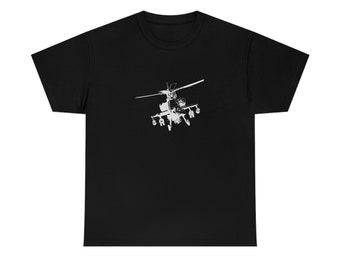 US ARMY AH-64 Apache Angriffshubschrauber Tshirt