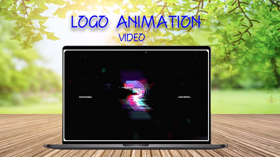 Glitch Signal Logo Reveal get Logo Animation Video for Your Business ...
