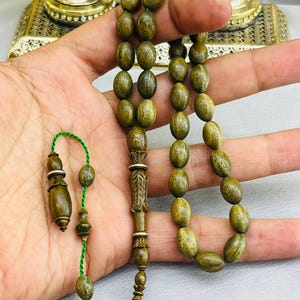 Palisandro tasbeeh, Wooden Tasbih, İslamic Prayer Beads, Handmade Tasbih, Misbaha, Masterpiece Tasbeeh, Muslim Rosary, Special İmame