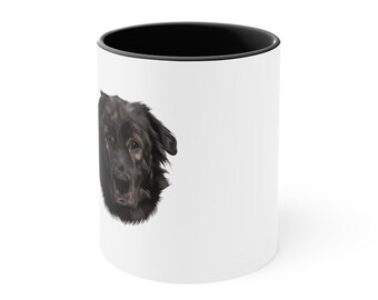 Taza de café con acento Karakachan, 11 oz