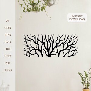 Tree Branches DXF Laser Cut Files Svg Files for Cricut Digital Prints ...