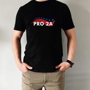 Support Second Amendment Pro-Gun T-Shirt Statement Gift Authentic Living Patriotic Men Women Lifestyle Home Family Firearms Comfort Colors