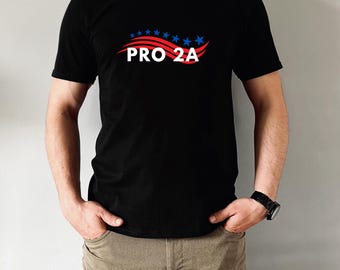 Support Second Amendment Pro-Gun T-Shirt Statement Gift Authentic Living Patriotic Men Women Lifestyle Home Family Firearms Comfort Colors