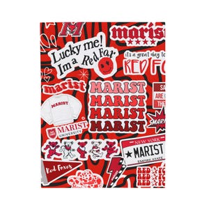 Marist University Bed Party Velveteen Plush Blanket