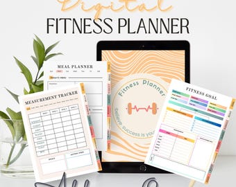 Pianificatore di fitness digitale / Tracker di fitness / Tracker delle abitudini / Pianificatore di perdita di peso / Tracker di assunzione e misurazione dell'acqua / Pianificatore dei pasti