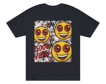 ユニセックス クラシック グッドバイブス Tシャツ