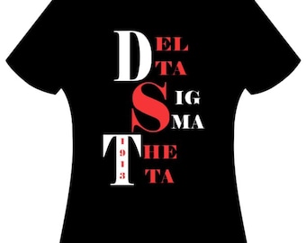 Delta Sigma Theta T-Shirt: DST Sorority Tee