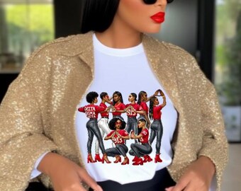 Delta Sorority T-Shirt - "My Sorors" Short Sleeve Tee