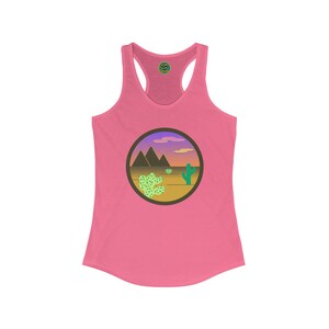 Chill Desert Sunset - Women&#39;s Ideal Racerback Tank