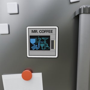Mr. Coffee - Spaceballs themed Die-Cut Magnets