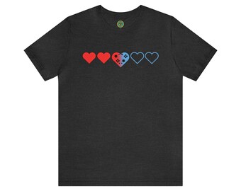 Gamer at Heart - Edizione Switch - T-shirt a maniche corte in jersey unisex