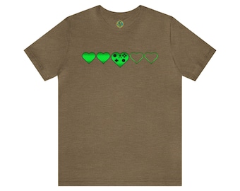 Gamer at Heart - Edizione Xbox - T-shirt a maniche corte in jersey unisex