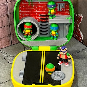 TMNT: Stadens avlopp - Ninja Turtle-tema MetaBits PocketPaks-lekset