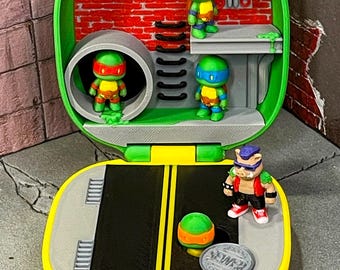 TMNT: City Sewers - MetaBits PocketPaks-speelset met Ninja Turtle-thema