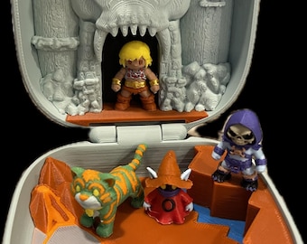 Playset MetaBits PocketPaks a tema He-Man / Eternia / Castello di Grayskull / MOTU