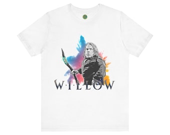 Willow: T-shirt unisex a maniche corte in jersey ispirata alla serie Willow