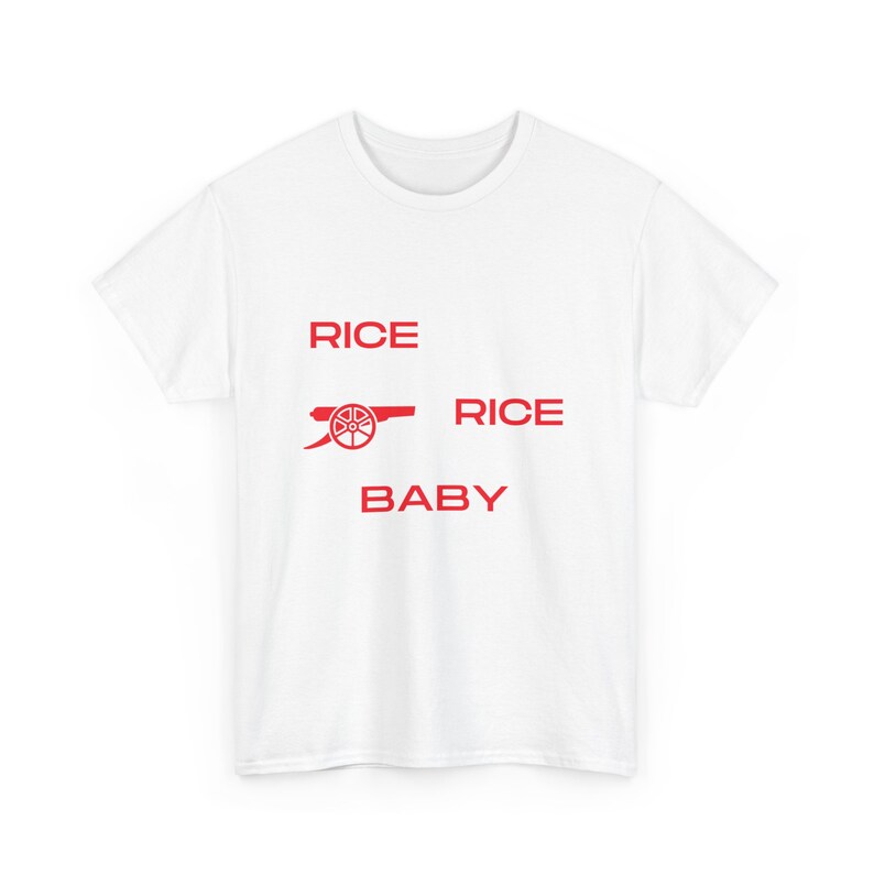 Rice Rice Baby T Shirt Declan Rice T Shirt Arsenal T Shirt Football T ...