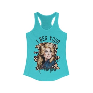 Leopard Dolly Racerback Tank