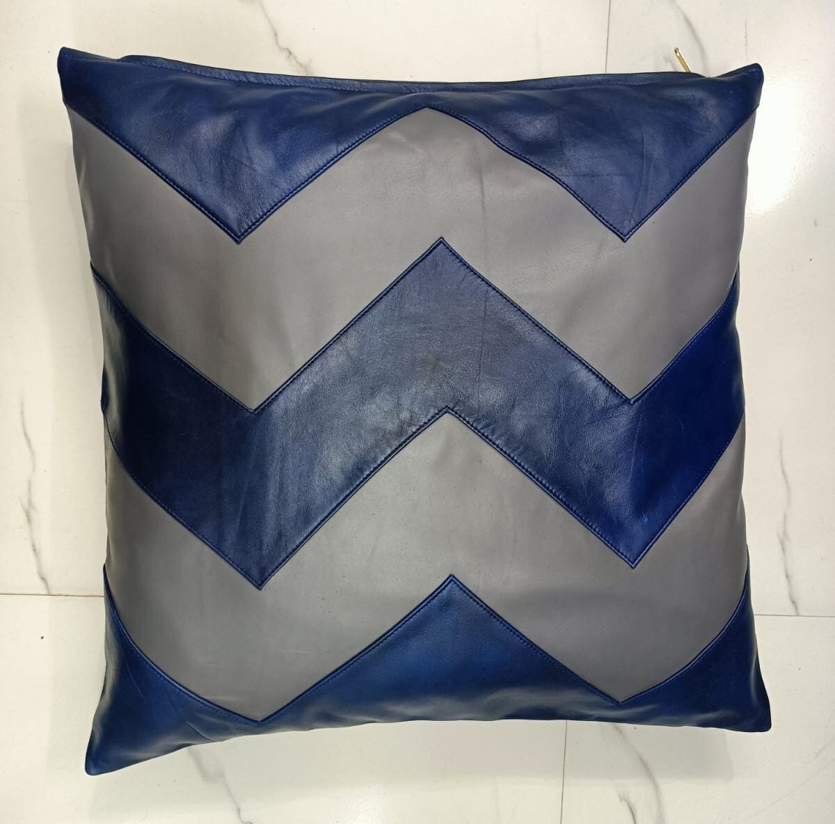 Grey Leather Pillow Etsy Singapore