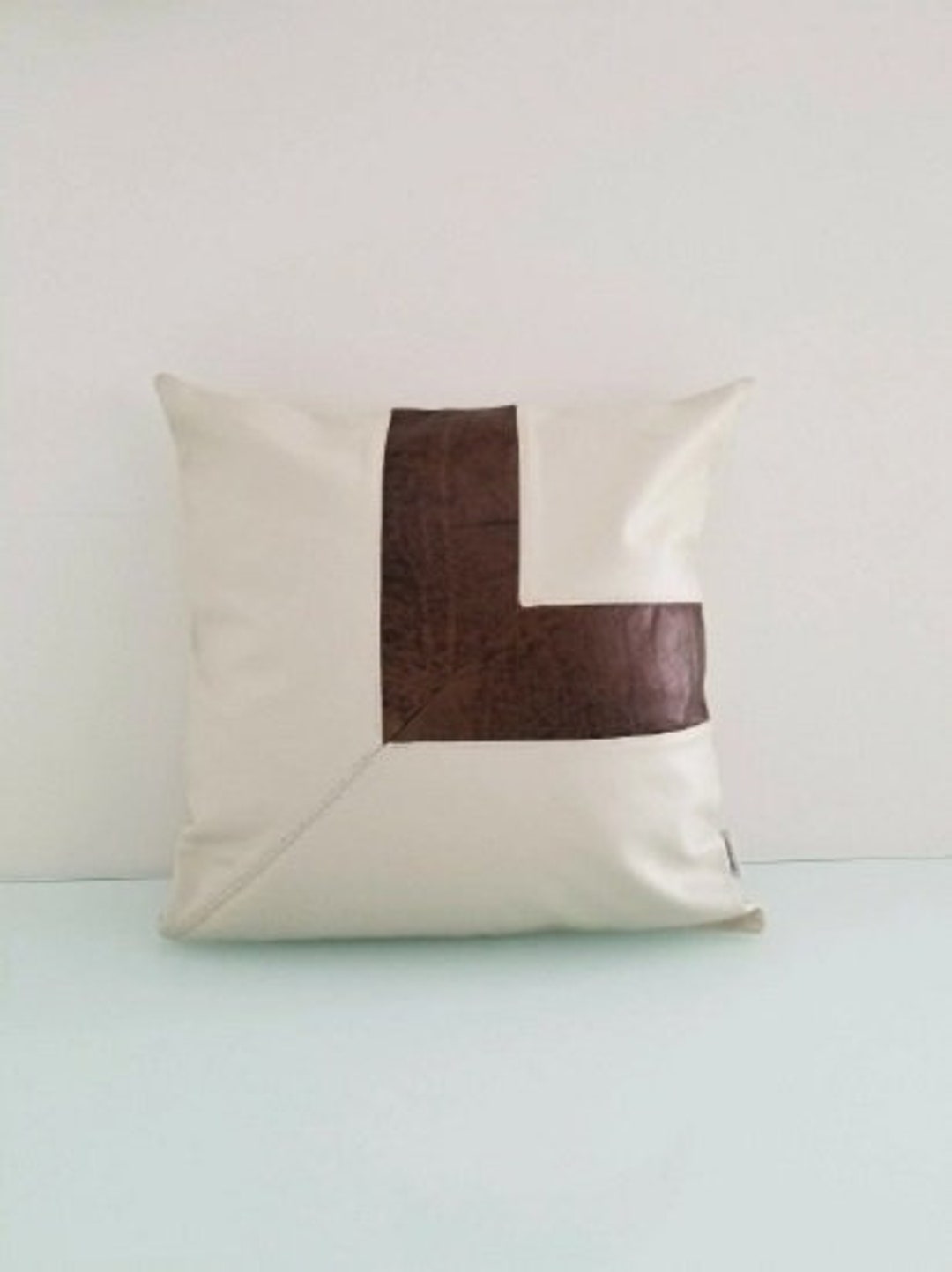 Real Leather Cushion Cover White Leather Pillowcases WHITE & Etsy