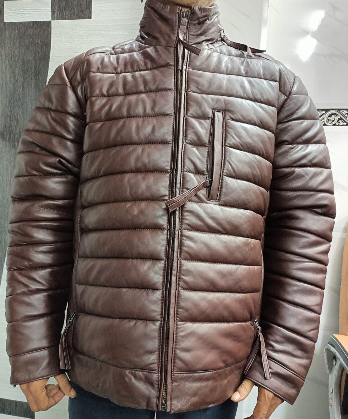 Padded sales western puffer