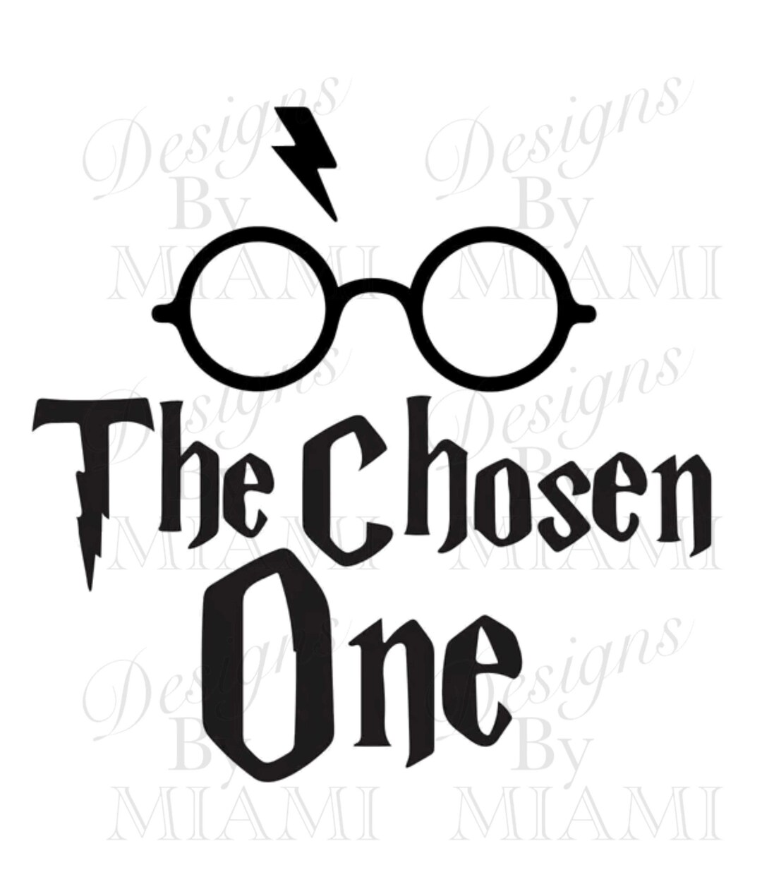 The Chosen One PNG SVG Clip Art Transparent Art Cut File For Cricut