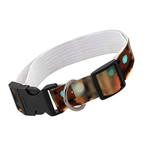 Cartoon Print Pet Collar - Graphic Dog Collar - Cute Dog Collar