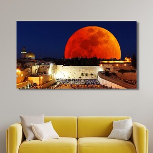 Jerusalem Poster, Masjid Al Aqsa Print Canvas, Wall Art Design, For Home,Office Decoration,Poster Or Canvas Ready To Hang