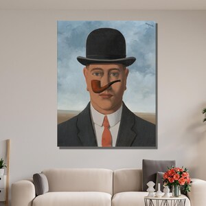 Good Faith Print, Rene Magritte Canvas Wall Art Design, Poster Print For Home & Office Decoration, Poster Or Canvas Ready To Hang