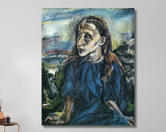 Oskar Kokoschka, Self-portrait of a Degenerate Artist. 1937