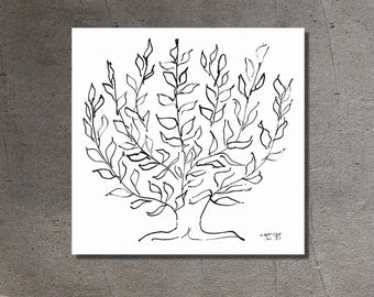 The Plain Tree Canvas, Henri Matisse Canvas Wall Art Print Design, For Home,Office Decoration,Poster Or Canvas Ready To Hang