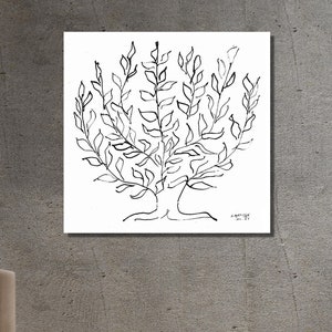 The Plain Tree Canvas, Henri Matisse Canvas Wall Art Print Design, For Home,Office Decoration,Poster Or Canvas Ready To Hang
