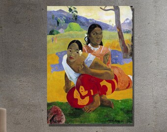 ポール・ゴーギャン、【ナフェア・フォア・イポイポ（いつ嫁ぐのか）】 いつ結婚するの - Wikipedia